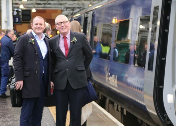 East Linton Station Opening Day - 2023-12-13